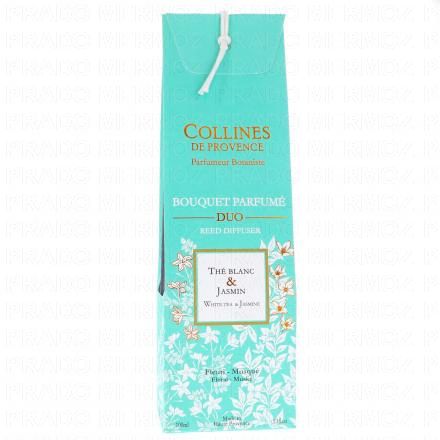 COLLINES DE PROVENCE Bouquet Parfumé Duo Thé Blanc & Jasmin 100ml