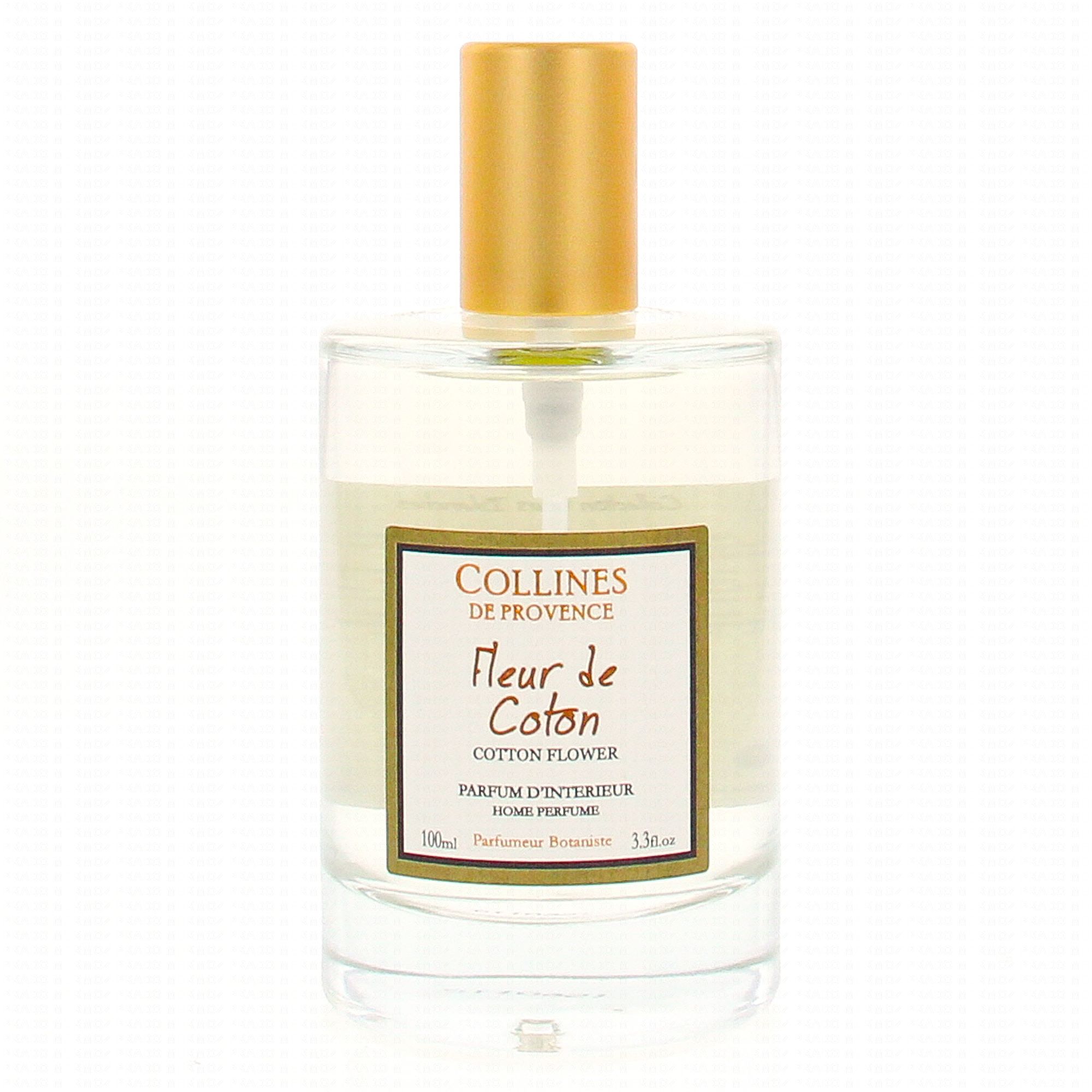 COLLINES DE PROVENCE Parfum d'intérieur Fleur de coton 100ml -  Parapharmacie en ligne - Prado Mermoz