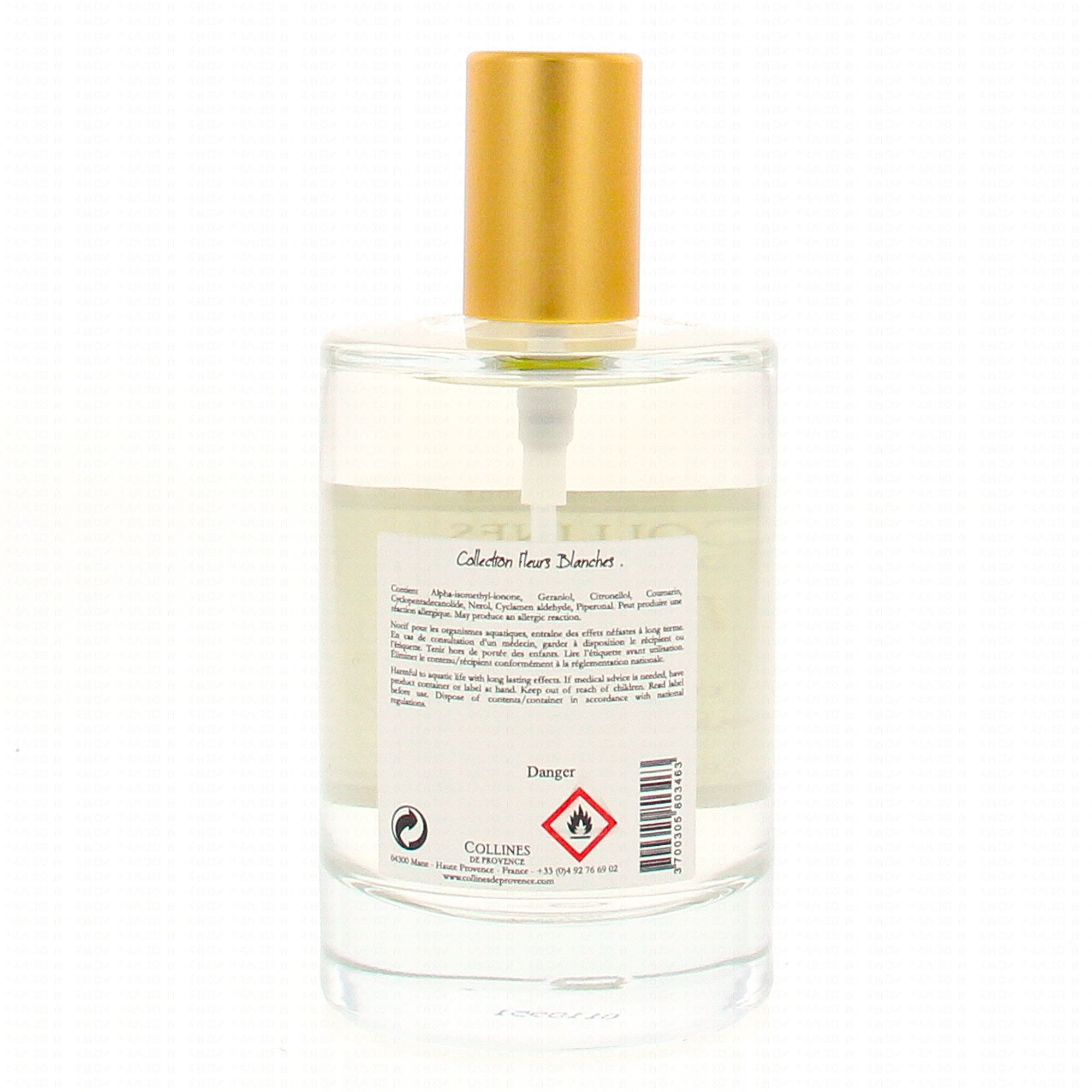COLLINES DE PROVENCE Parfum d'intérieur Fleur de coton 100ml