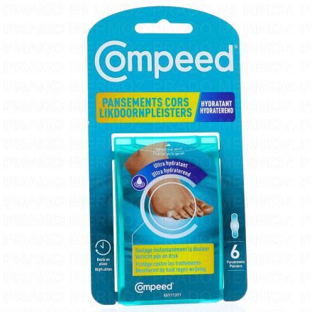 COMPEED Pansement cors hydratant boite de 6