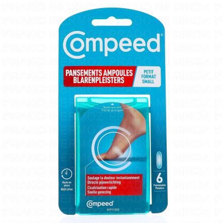 COMPEED Pansements ampoules orteils (bo&icirc;te de 6 petit format)