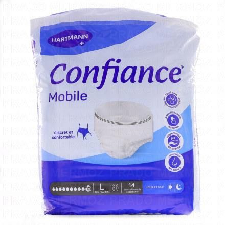 CONFIANCE Mobile - Sous-vêtements absorbants 10 gouttes taille l x14 unités 2