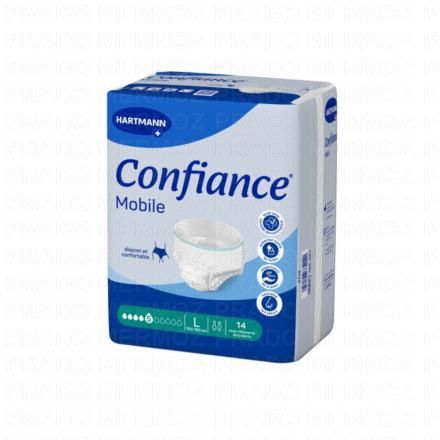 CONFIANCE Mobile - Sous-vêtements absorbants 5 gouttes taille l x14 unités