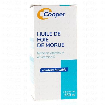 COOPER Huile de foie de morue Flacon 150ml