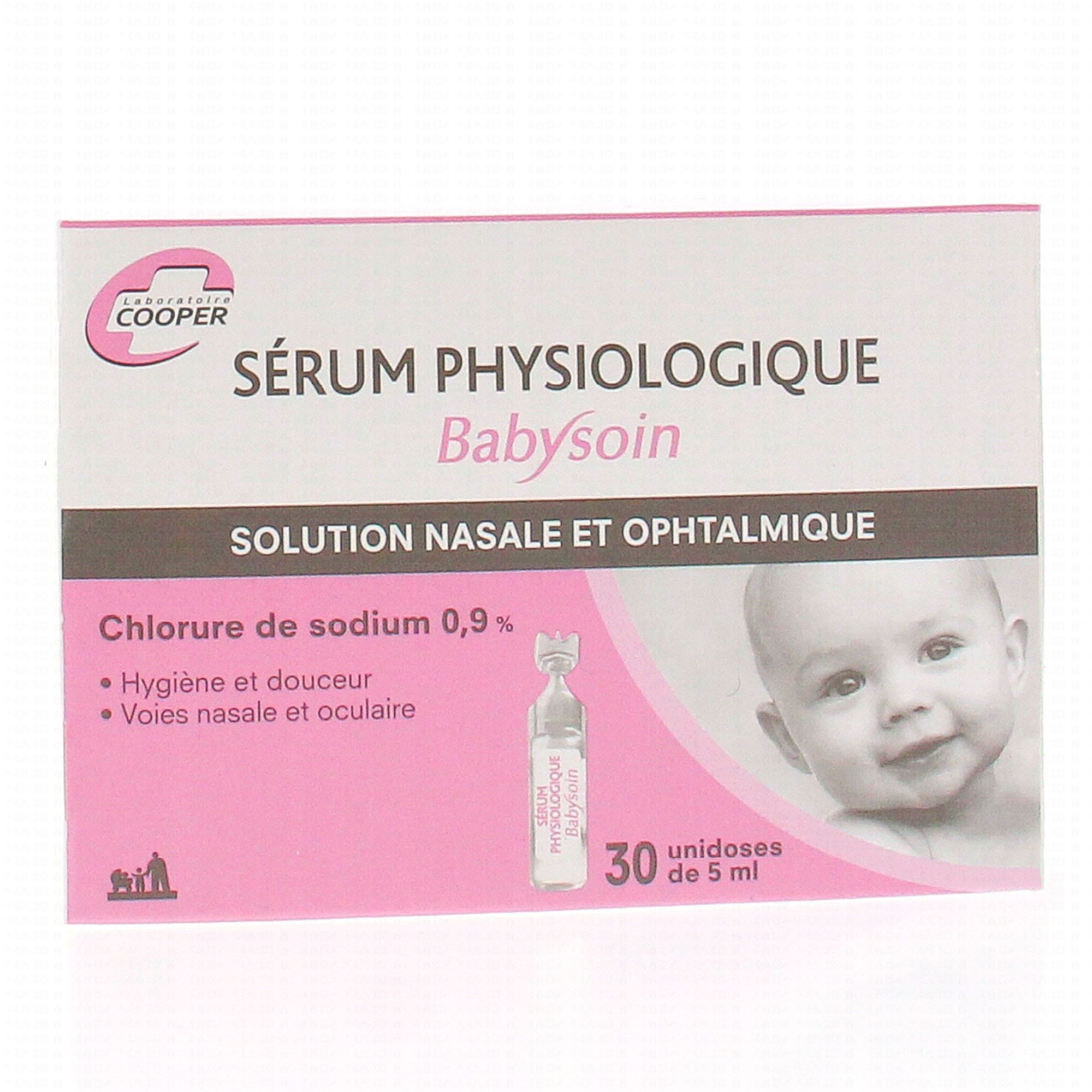 Cooper Serum Physiologique Babysoin Unidoses 5 Ml Parapharmacie En Ligne Prado Mermoz