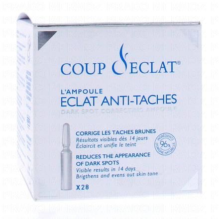 COUP D'ECALT L'ampoule éclat antitaches x28 ampoules de 1ml 5