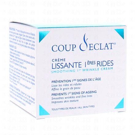 COUP D'ECLAT crème lissante 1ères rides 50ml