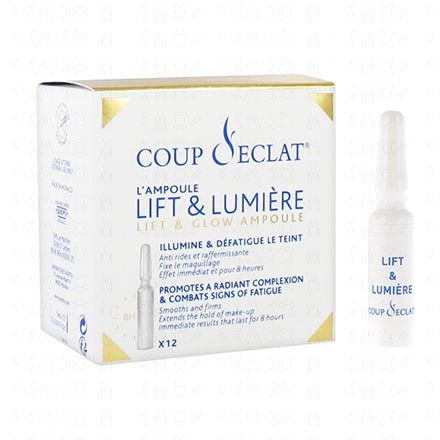 Ampoules lift & lumière Coup d'éclat