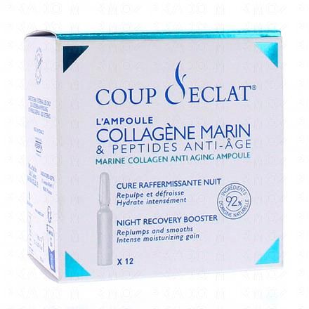 COUP d'ECLAT L'ampoule cure raffermissante nuit x12