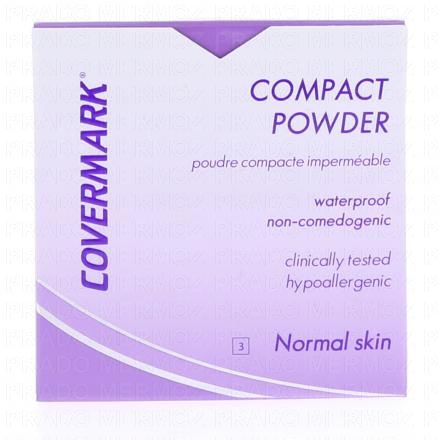 COVERMARK Compact Powder - poudre compacte waterproof teinte 3 10g