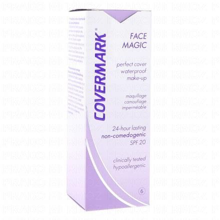 COVERMARK Face Magic - fond de teint waterproof teinte 6 SPF 20