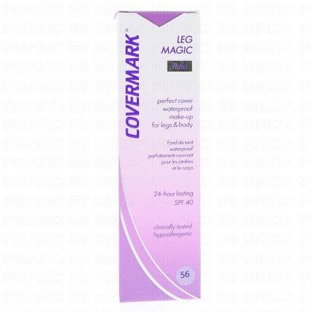 COVERMARK Leg Magic - Fluid fond de teint waterproof jambes SPF40 teinte 56 flacon 75ml