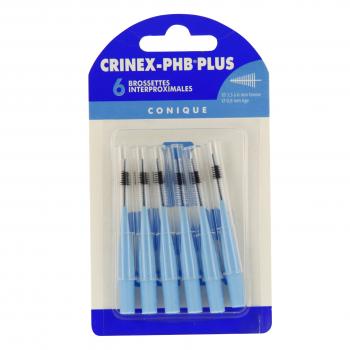 PHB Plus brossettes coniques bleues 3,5 mm x6 4