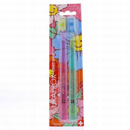 CURAPROX CS 12460 Velvet - Brosse &agrave; dents (lot de 2 - edition limit&eacute;e)