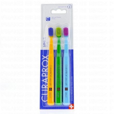 CURAPROX CS Smart - Brosses &agrave; dents Ultra Soft (lot de 3)