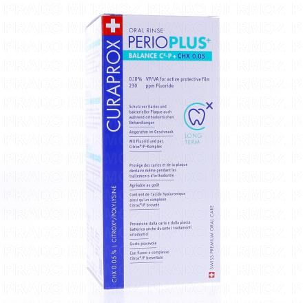 CURAPROX Perio Plus+ Bain de bouche Balance CHX 0.05 200ml