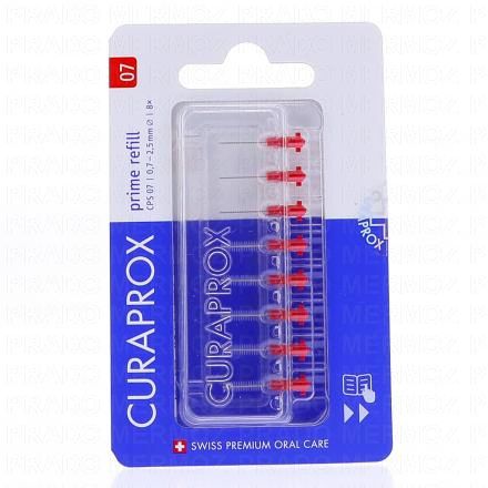 CURAPROX Prime Refill 8 Recharges Brossettes (rouge 07)
