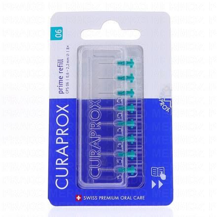 CURAPROX Prime Refill 8 Recharges Brossettes (turquoise 06)