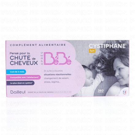 CYSTIPHANE Fort Chute de cheveux Post-Partum x360 comprimés