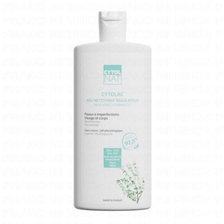 CYTOLNAT Cytolac - Gel nettoyant régulateur flacon 250ml