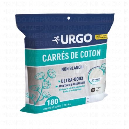 Carrés de coton x180 URGO