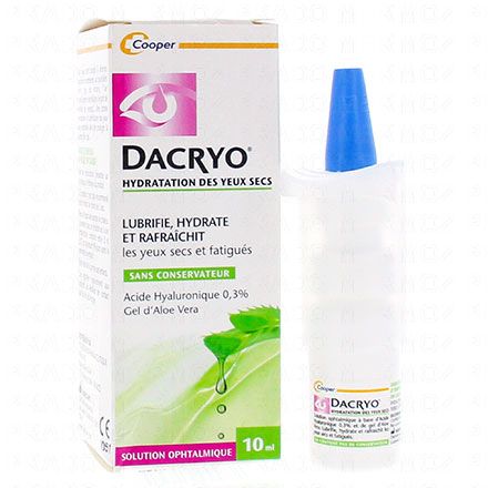 DACRYO Hydratation des yeux secs flacon 10ml 3