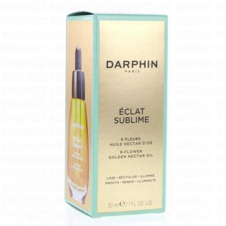 DARPHIN Eclat sublime- Huile aux 8 fleurs huile nectars d'or- Flacon 30ml