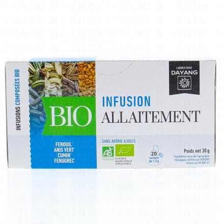 DAYANG Infusion bio allaitement 20 sachets