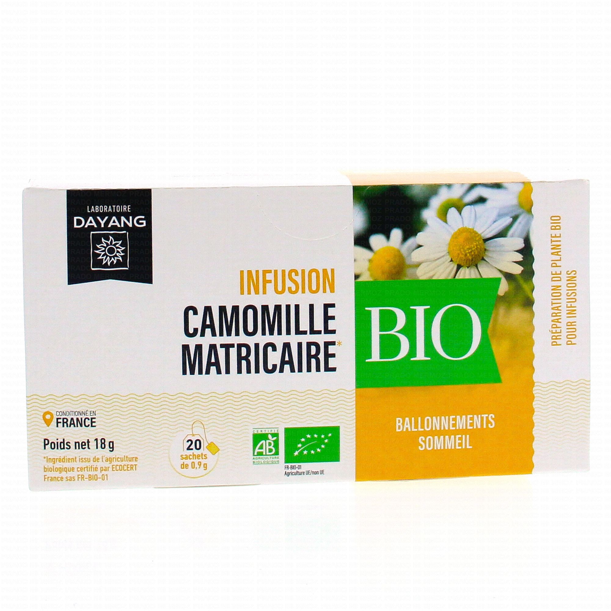 DAYANG Infusion bio sommeil relaxation 20 sachets - Pharmacie Prado Mermoz