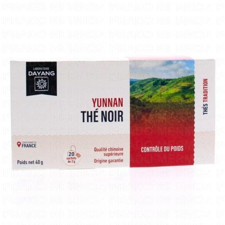 Thé noir de chine 20 sachets 2