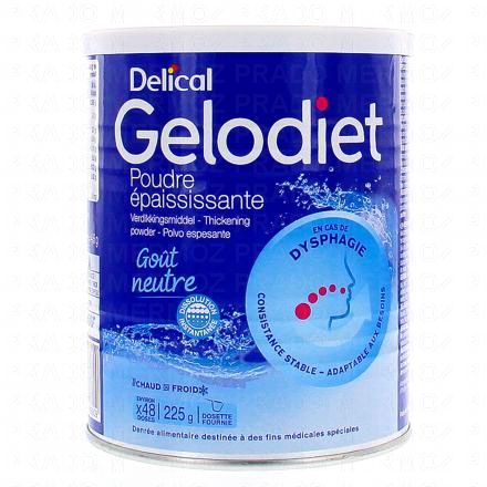 DELICAL Gelodiet - Poudre épaississante gout neutre 225g