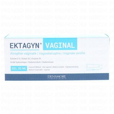 Ektagyn Gel vaginale 30ml 3