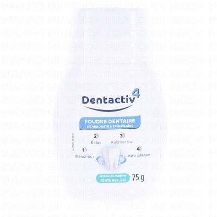 DENTACTIV4 Poudre dentaire 75g