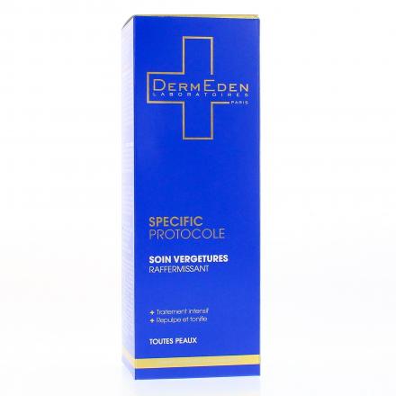 DERMEDEN Specific protocole soin vergetures tube 200ml