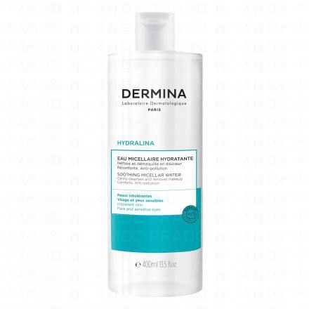 DERMINA Hydralina Eau micellaire peaux normale flacon 400ml