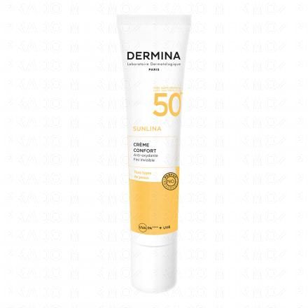 DERMINA Sunlina crème confort SPF50 tube 40ml