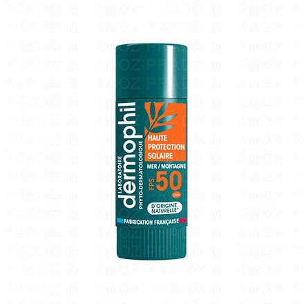 DERMOPHIL INDIEN Mer montagne stick solaire SPF 50+