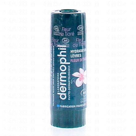 DERMOPHIL Stick hydratation des lèvres fleur de tiaré bio 4g