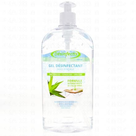 DESINFECTIS Gel Désinfectant Sans Rinçage flacon pompe 1l