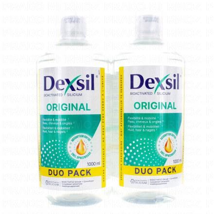 DEXSIL Original Silicium lot de 2 flacon 1l