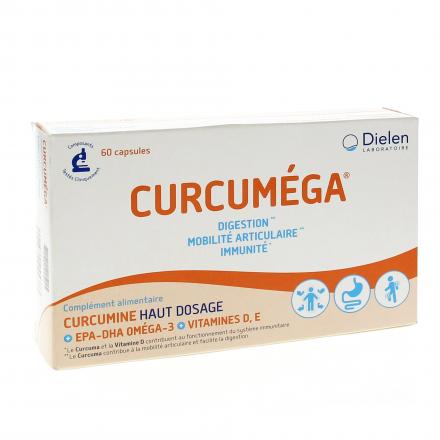 DIELEN Curcuméga boite de 60 capsules