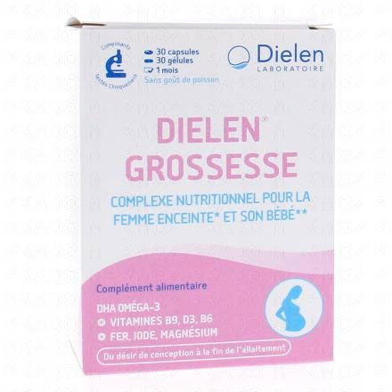 DIELEN Grossesse 30 capsules + 30 gélules