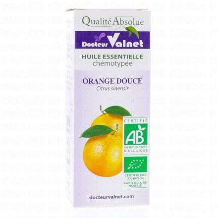 DOCTEUR VALNET Huile essentielle d’orange douce bio flacon 10ml