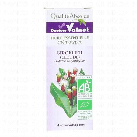 DOCTEUR VALNET Huile essentielle de giroflier bio flacon 5ml