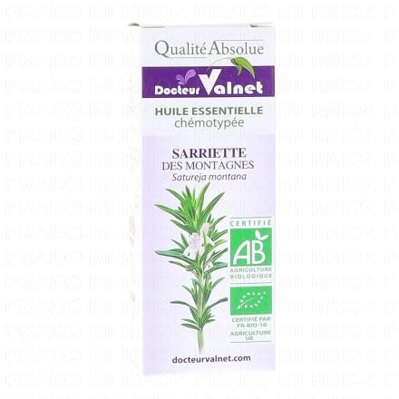 DOCTEUR VALNET Huile essentielle de sarriette des montagnes bio flacon 5ml