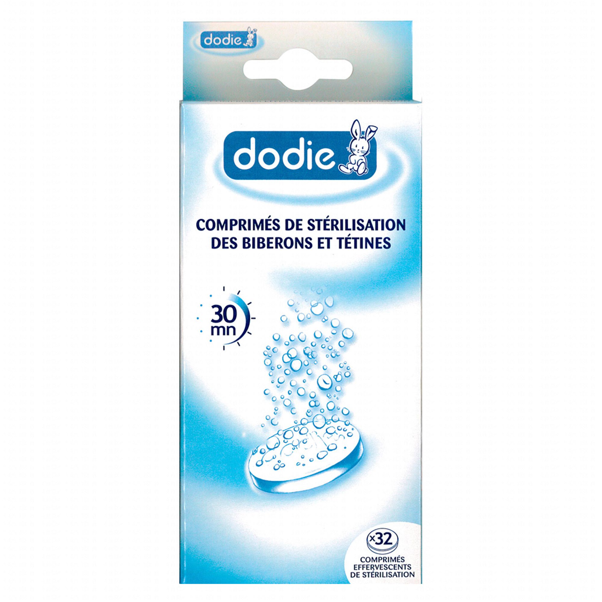 DODIE Comprimés de stérilisation à froid 32 comprimés Parapharmacie en ligne Prado Mermoz DODIE Comprimés de stérilisation à froid 32 comprimés Parapharmacie en ligne Prado Mermoz