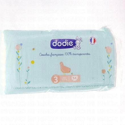 DODIE Couches écologiques et françaises x54 Taille 3