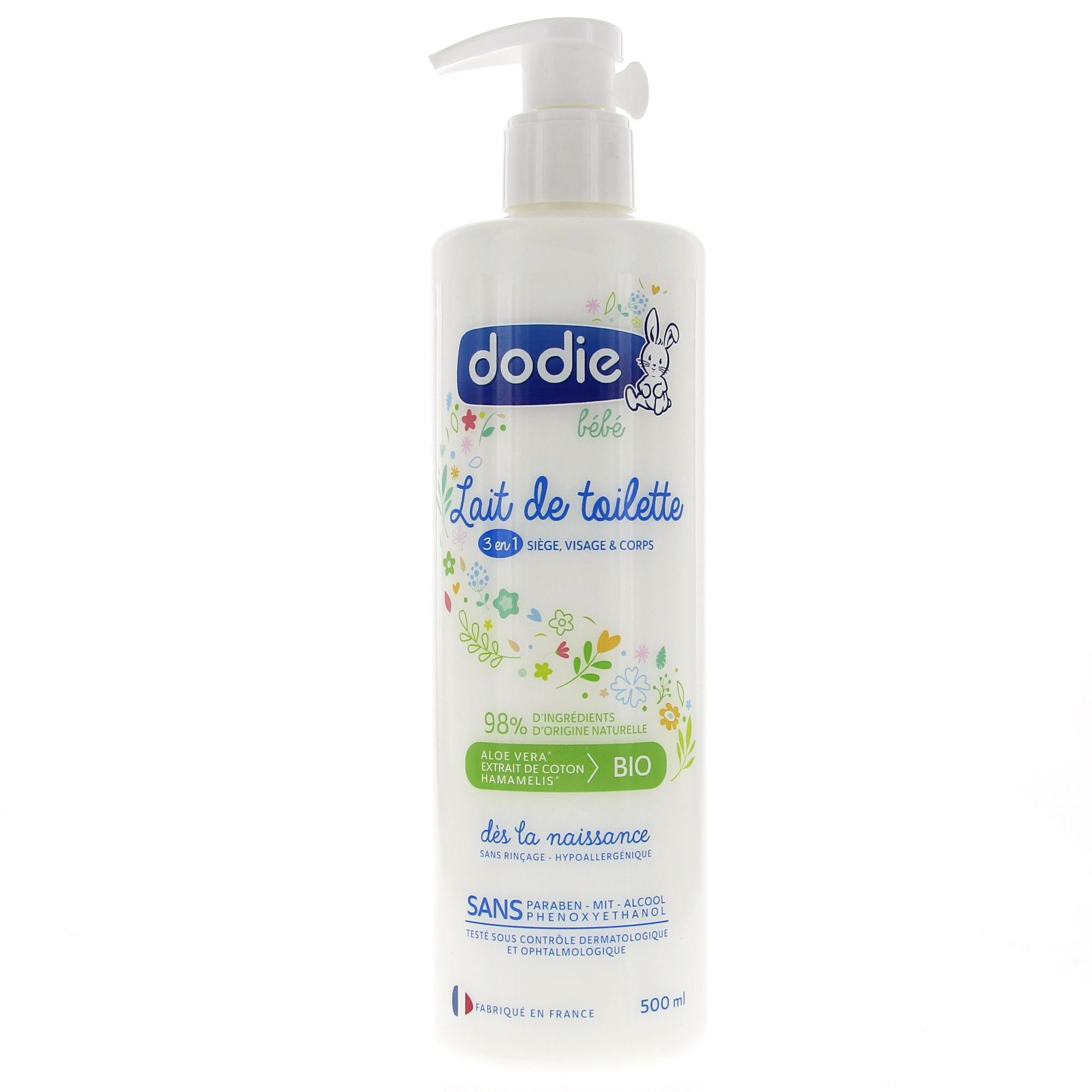 Dodie Lait De Toilette 3 En 1 Bio Flacon Pompe 500ml Parapharmacie En Ligne Prado Mermoz Dodie Lait De Toilette 3 En 1 Bio Flacon Pompe 500ml Parapharmacie En Ligne Prado Mermoz