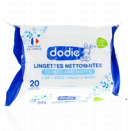 Lingettes nettoyantes 3 en 1 x 20