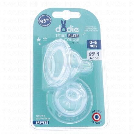 Tétine plate débit 1 2